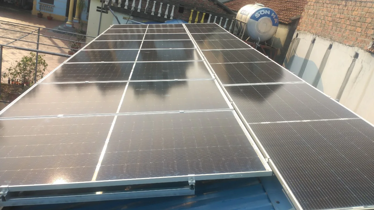 thi công lắp đặt điện mặt trời tại Vĩnh Phúc
