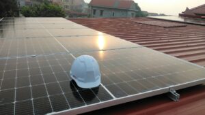 Lăp điện mặt trời mái nhà tại Bắc Giang