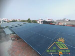 Thi công, lắp đặt, hoàn thiện và bàn giao dự án điện mặt trời mái nhà tại thành phố Bắc Ninh